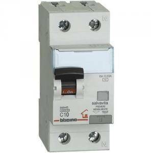 Magnetotermico differenziale ac 1 polo + neutro 6a 4,5ka 30ma gc8813ac6