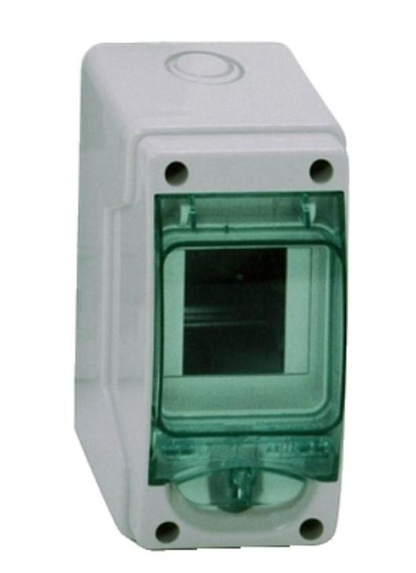 Centralino parete Schneider Electric Kaedra IP65 1 fila di 3 moduli - 10311 01