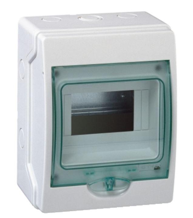 Centralino parete Schneider Electric Kaedra IP65 1 fila di 6 moduli - 10313 01