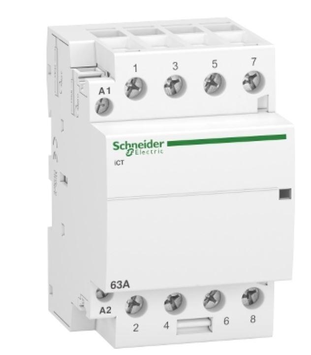 Contattore Acti9 iCT Schneider Electric 4NA 63A comando 230-240V -  A9C20864 01