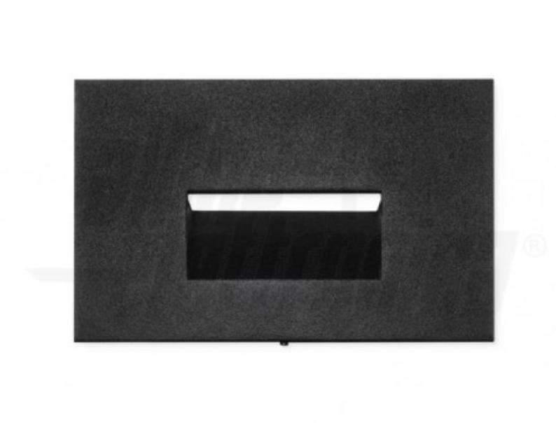 Cornice segnapasso Alpha Elettronica Zero per articolo JO491 nero - JO491B 02