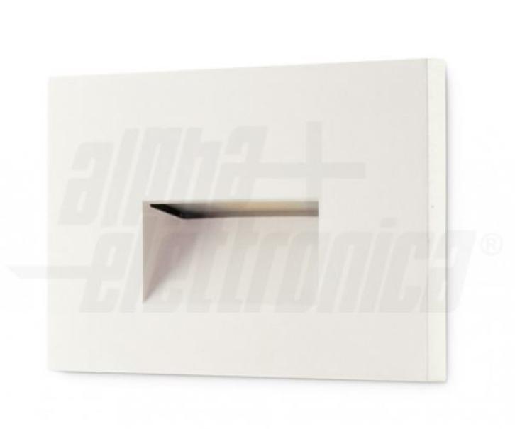 Cornice segnapasso Alpha Elettronica Zero per articolo JO491 bianco - JO491W 01