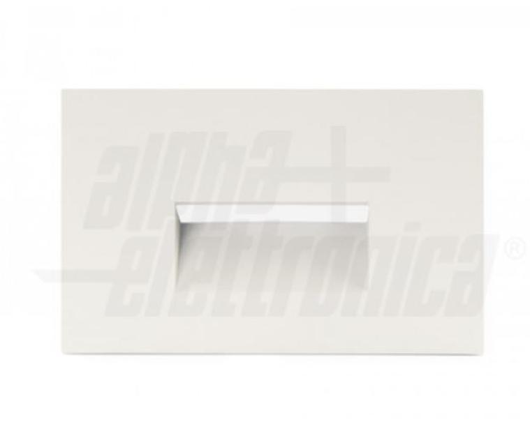 Cornice segnapasso Alpha Elettronica Zero per articolo JO491 bianco - JO491W 02