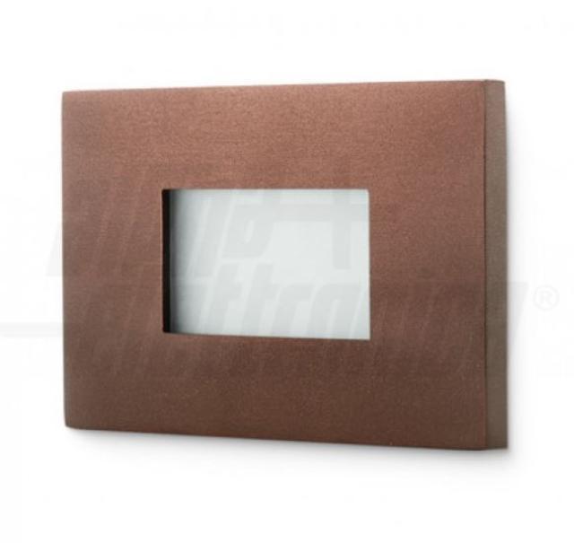 Cornice segnapasso Alpha Elettronica Magica per articolo JO490 bronzo - JO490DB 02