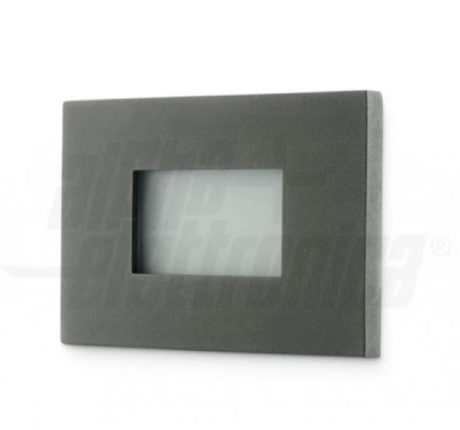 Cornice segnapasso Alpha Elettronica Magica per articolo JO490 grigio - JO490G 02