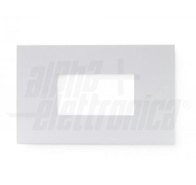 Cornice segnapasso Alpha Elettronica Magica per articolo JO490 bianco - JO490W 01