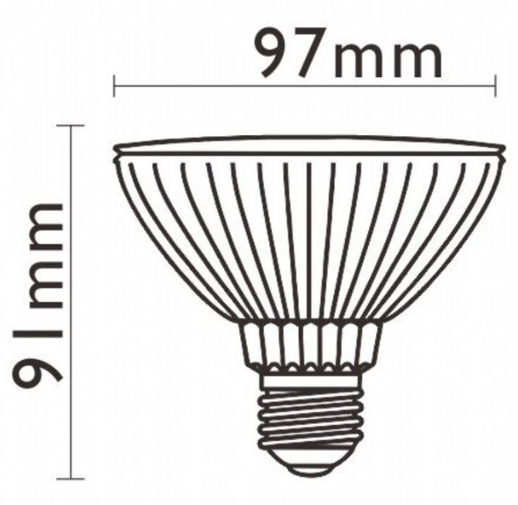 Lampadina led ECO PAR30 Marino Cristal E27 10W 3000K - 21353 02