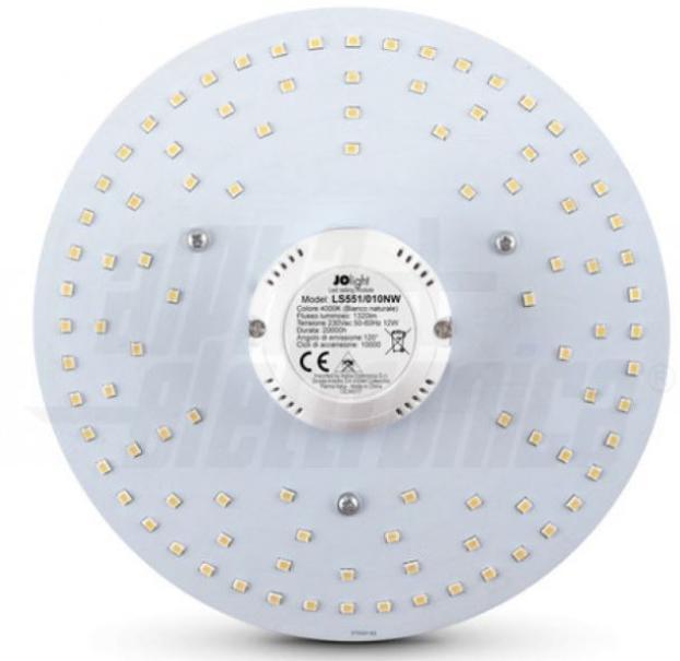 Circolina led Alpha Elettronica 12W 4000K diametro 12cm - LS551/010NW 01