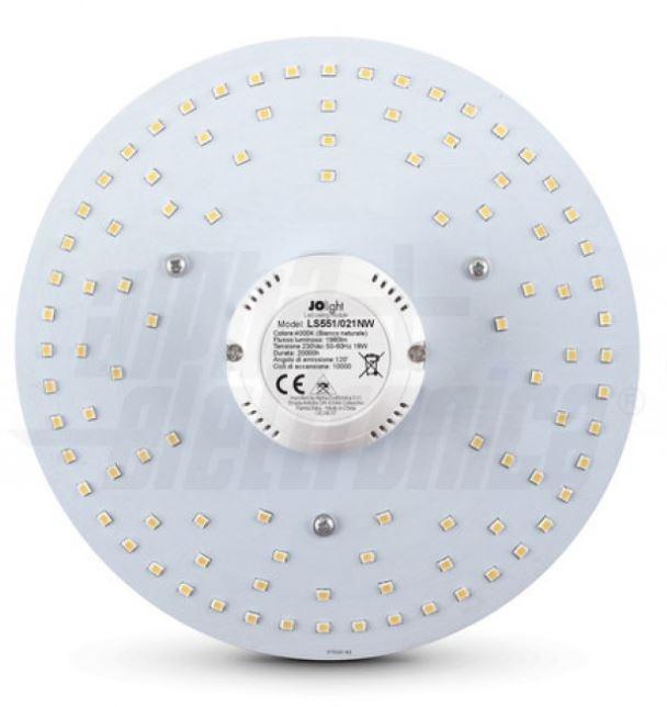 Circolina led Alpha Elettronica 18W 4000K diametro 15cm - LS551/021NW 01