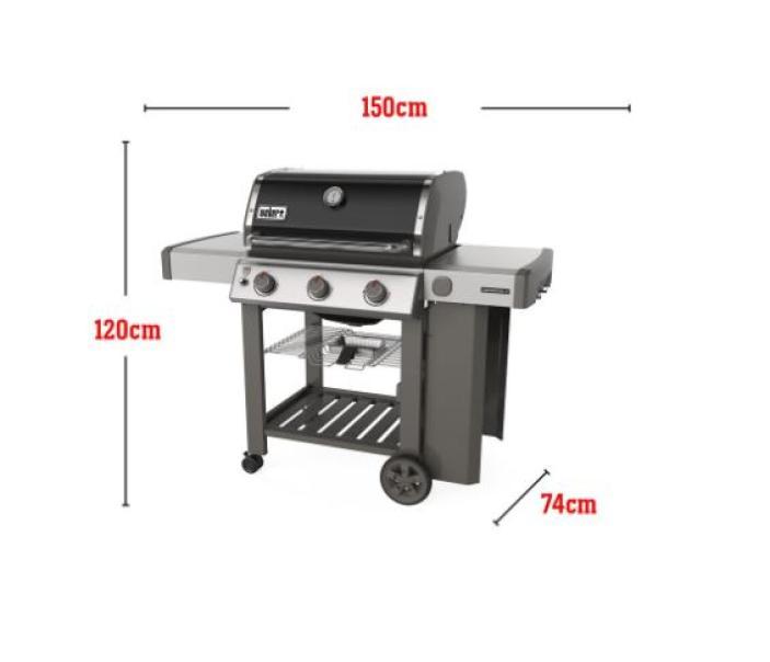 Barbecue a gas Weber Genesis II E-310 GBS nero - 61011129 03