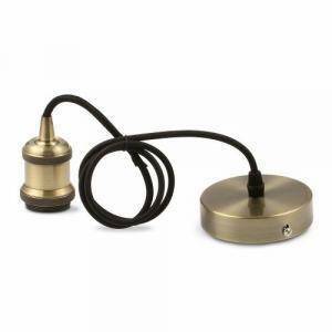 Lampada a sospensione attacco e27 bronzo 3842