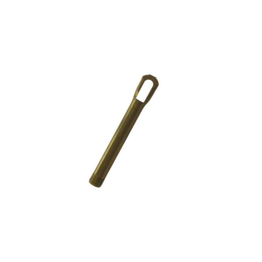 Tubo ottone Electraline con anello per fissaggio - 70604 01