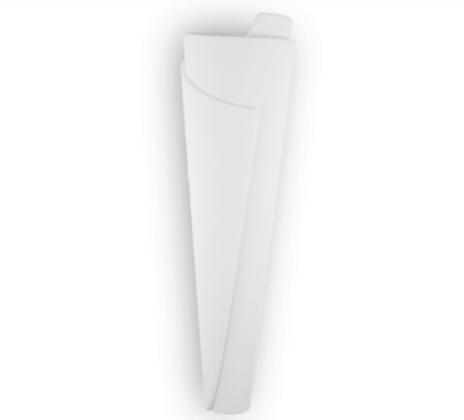 Lampada da parete Belfiore 1xE27 max 52W bianco - 2602A-41 01