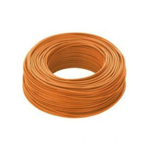 Cavo unipolare isolato  sezione 1x1mm2 da 100m arancione - fs17-1ar/b100