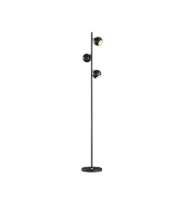 Piantana Trio Lighting Dakota attacco G9 nero opaco - 404600332 01