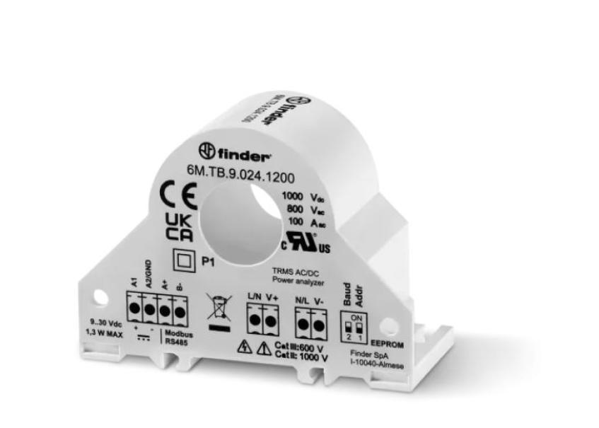 Analizzatore di rete Finder 100A-800Vac / 1000Vdc - 6MTB90241200 01