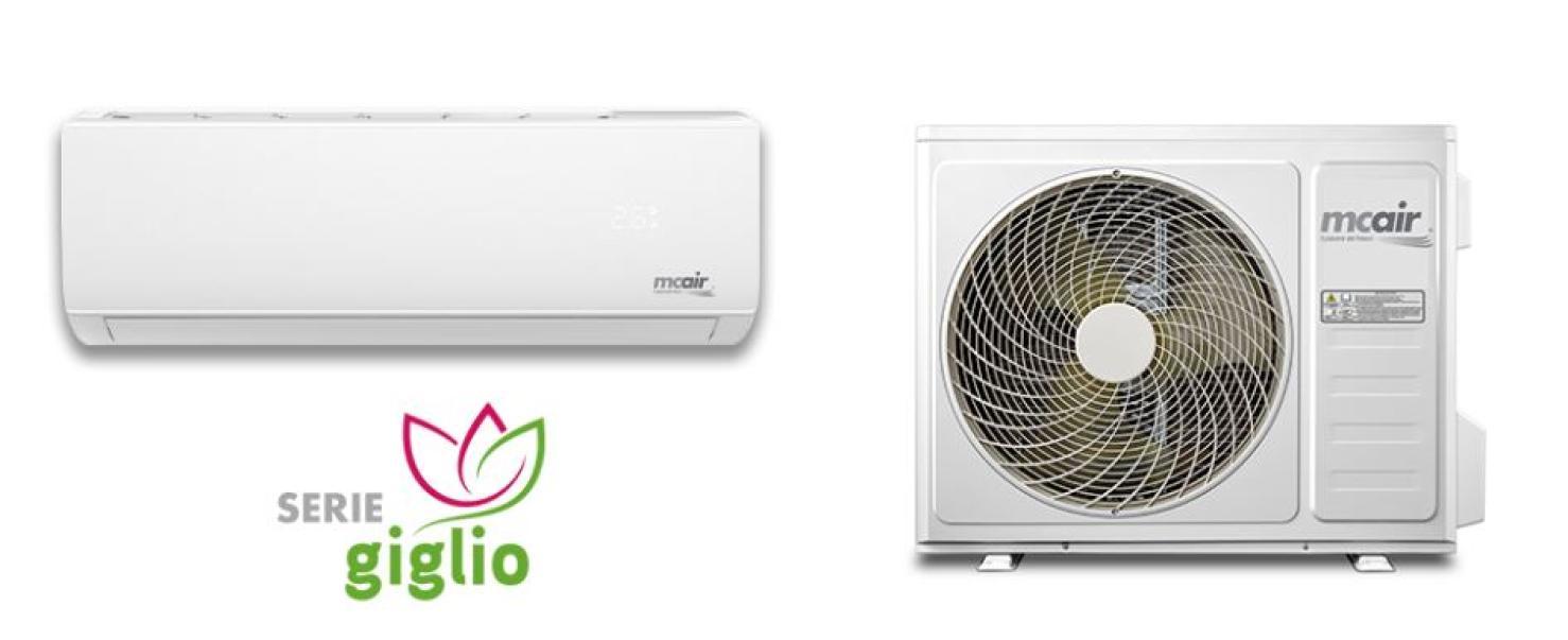 Condizionatore monosplit inverter McAir serie Giglio 12000btu gas R32 - MA10005 01