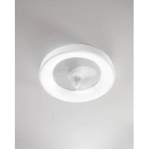 Ventilatore a plafone led  fly 45w 3 pale bianco - 7178bct