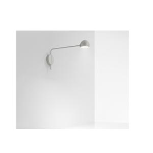 Lampada da parete led  ixa large 9w 3000k bianco e grigio - 1113020a