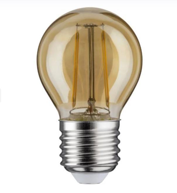 Lampadina led goccia Paulmann E27 2,6W 2500K vetro oro - 28710 01