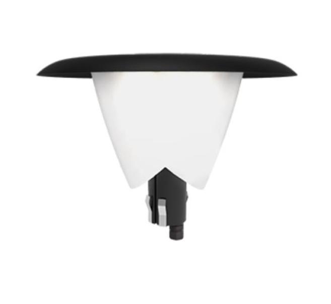 Testapalo Mareco Bianca lampadina esclusa E27 IP65 nero - 1083101N 01