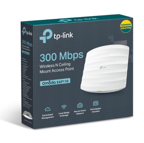 Access point wifi TP-link 2.8W 300Mbps bianco - EAP110 04