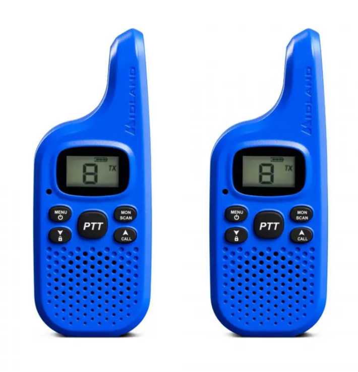 2 Ricetrasmittenti Midland Walkie Talkie con display LCD - XT5 02