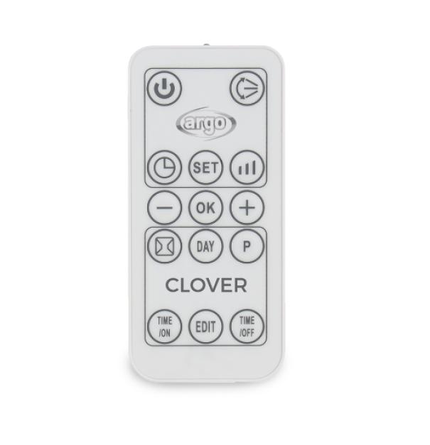 Termoconvettore ceramico ArgoCLima 2000W con timer settimanale  - CLOVER 04