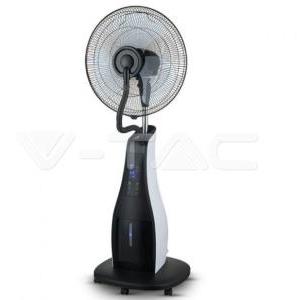 Ventilatore a nebulizzazione led  3 pale 80w con telecomando vt-8217-3 - 7936