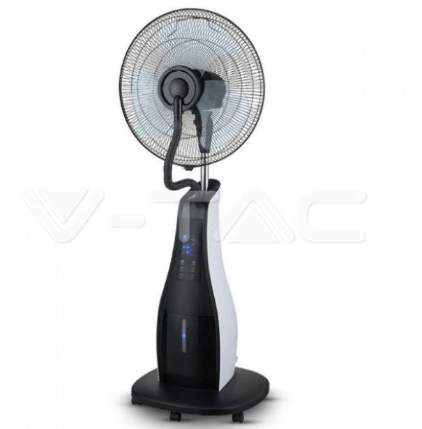 Ventilatore a nebulizzazione led V-tac 3 pale 80W con telecomando VT-8217-3 - 7936 01