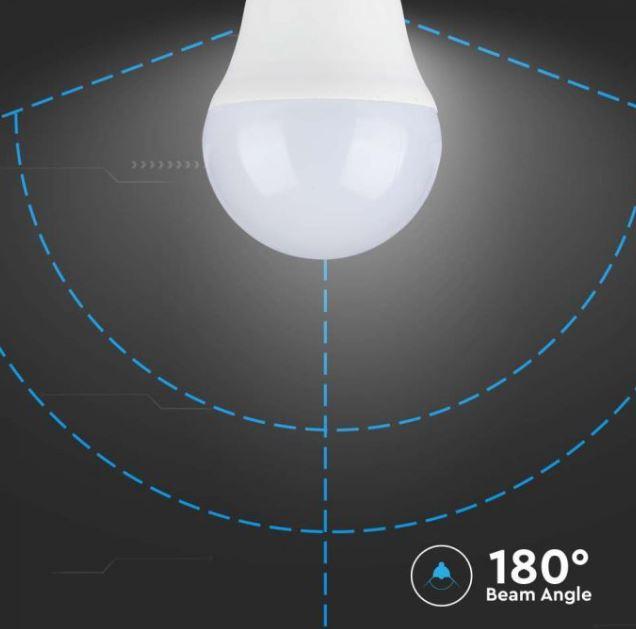 Lampadina led G45 V-tac chip Samsung E27 4,5W 4000K VT-246-N  - 21175 04