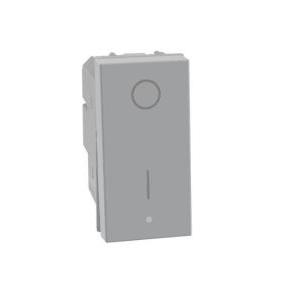 Interruttore  matixgo 2p 16a 1 modulo grigio - jg4002