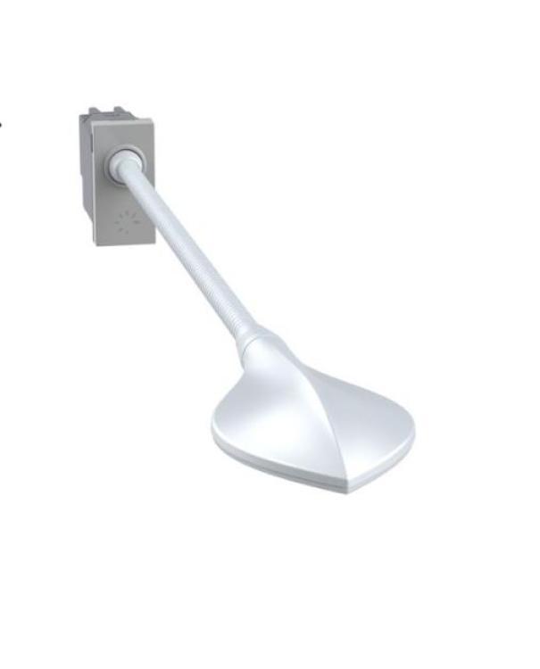 Lampada lettura Bticino MatixGo dimmerabile 1 modulo grigio - JG4362 01