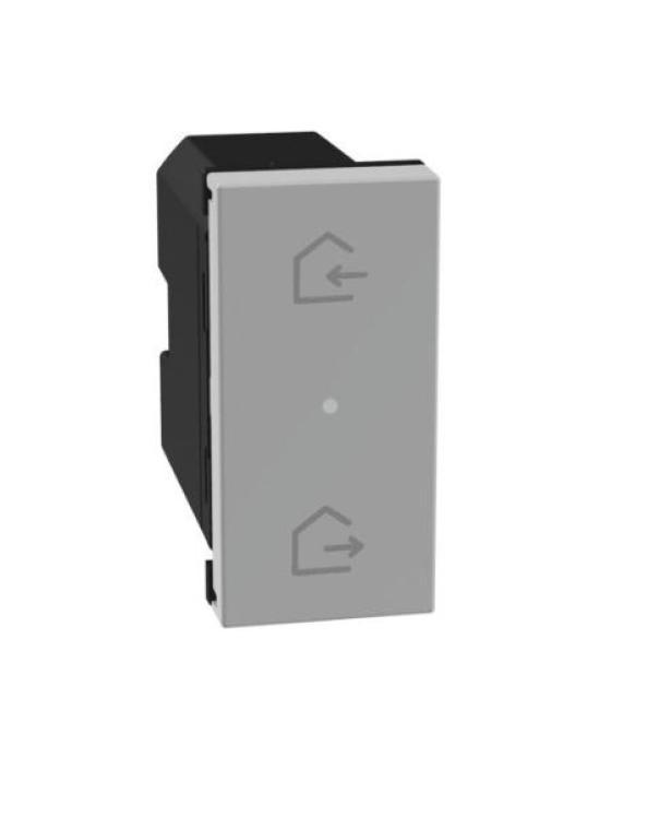 Comando Entra Esci Bticino MatixGo wireless 1 modulo grigio - JG4570CWI 01