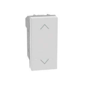 Pulsante doppio  matixgo interbloccato 1 modulo bianco - jw4037n