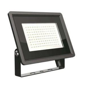 Proiettore led  smd 100w 4000k ip65 nero vt-49104-b - 6722