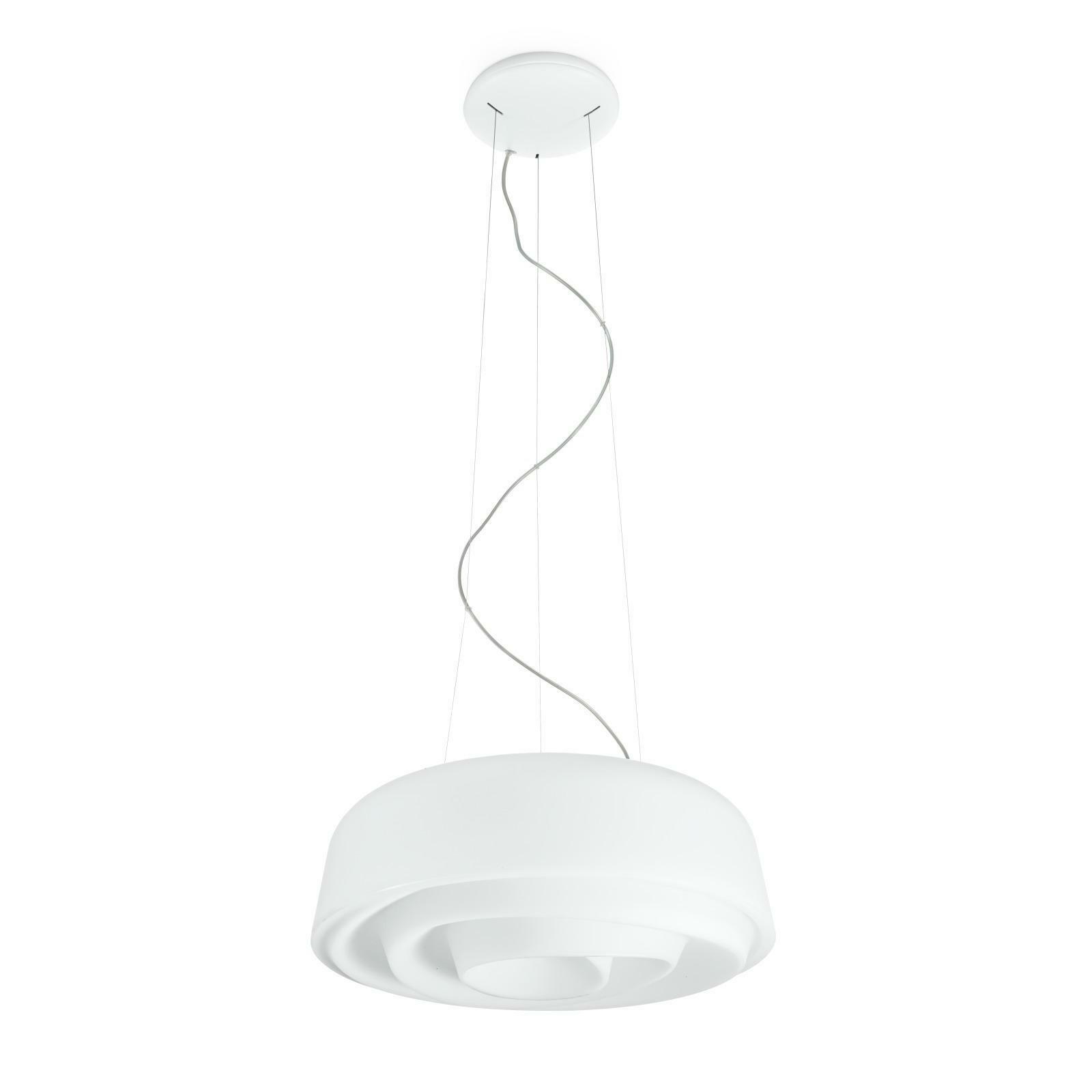 decorative linea light rose sospensione 2x46w attacco piccolo e27 luce caldissima 2500k 7655 - foto 1