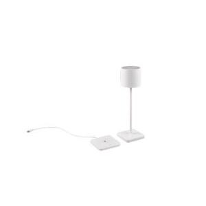 Lampada da tavolo led  fernandez ricaricabile 1,5w 2700/4000/65000k bianco  - r54096131