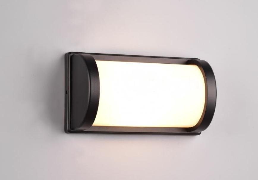 Lampada da parete Trio Lighting Puelo IP44 nero - R21186132 03