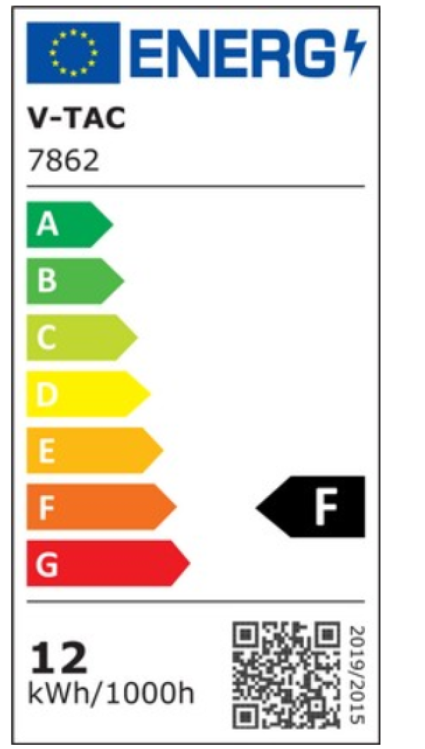 Pannello led tondo V-tac 12W 4000K bianco VT-61012 - 7862 06