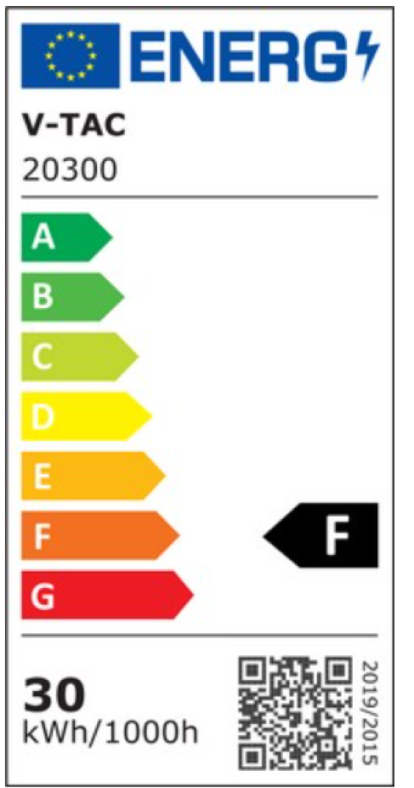 Proiettore led con sensore di movimento V-tac 30W 6400K bianco VT-138S-1 - 20300 06