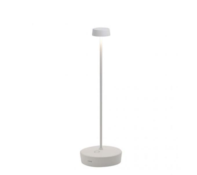 Lampada da tavolo led Zafferano Swap ricaricabile 2W 2700K bianco - LD1010B3 01