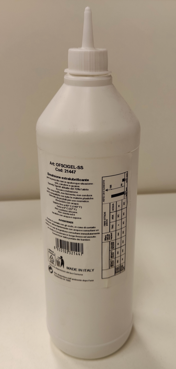 Gel lubrificante passacavi Le Officine compatibile con tutte le plastiche - 21447 02