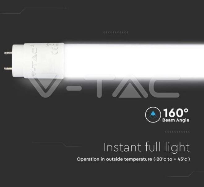 Tubo led V-tac chip Samsung 150cm 20W G13 3000K - 21656 03