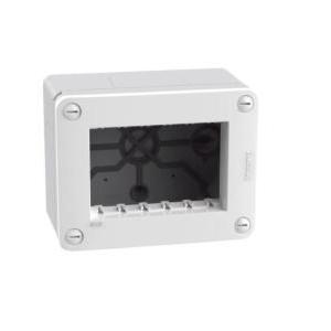 Scatola  matixgo 3 moduli ip40 bianco - 28403w