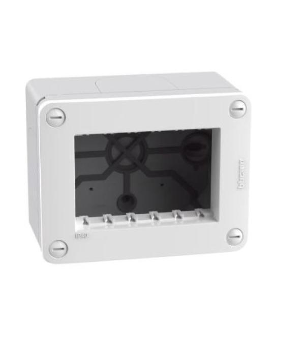 Scatola Bticino MatixGo 3 moduli IP40 bianco - 28403W 01