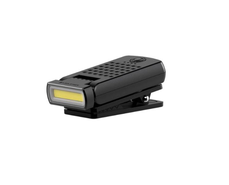 Torcia led Led Lenser W1R Work con clip ricaricabile nero - 502810 03