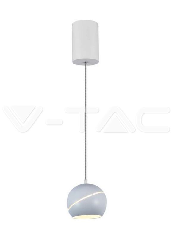 Sospensione led V-tac 8,5W 3000K bianco VT-7796 -  7999 01