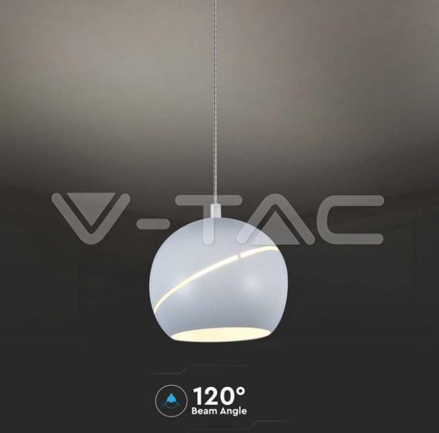 Sospensione led V-tac 8,5W 3000K bianco VT-7796 -  7999 03