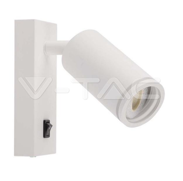 Lampada da parete V-tac 1XGU10 lampadina esclusa bianco VT-429 -  10295 01